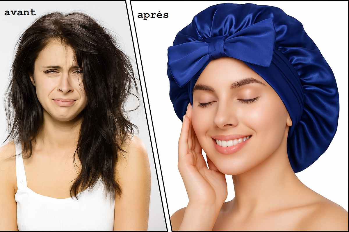 Bonnet en satin  (بوني  من الساتان  الاسباني) 1200 DA